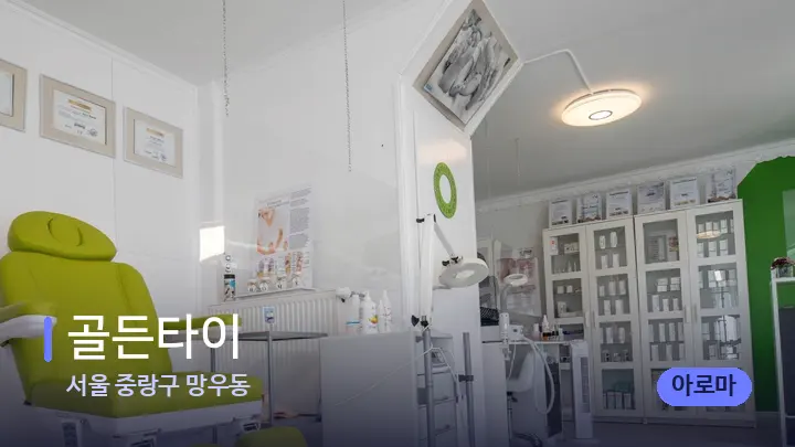 서울 중랑구 망우동 골든타이 — 웰니스 스파 공간