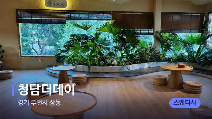경기 부천시 상동 청담더데이 — 웰니스 스파 공간