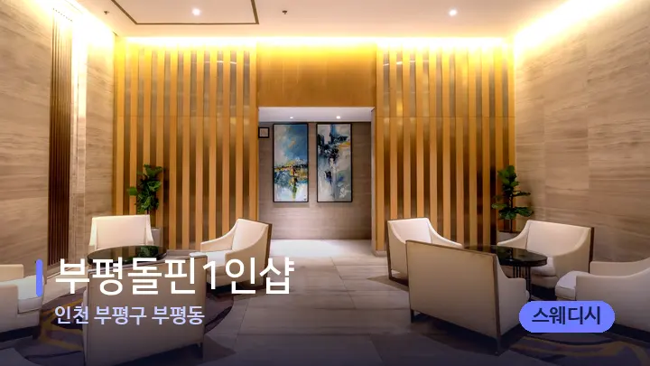 인천 부평구 부평동 부평돌핀1인샵 — 스파 프런트 공간