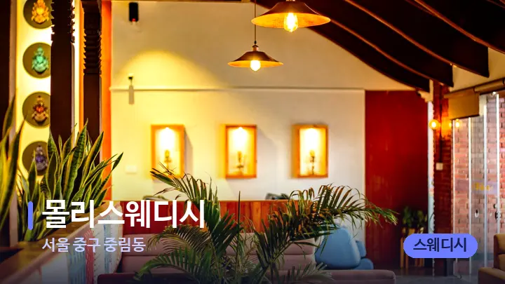 서울 중구 중림동 몰리스웨디시 — 웰니스 스파 공간