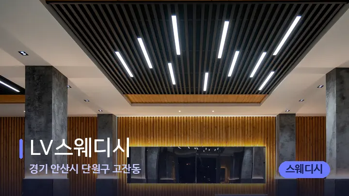 경기 안산시 단원구 고잔동 LV스웨디시 — 스파 프런트 공간