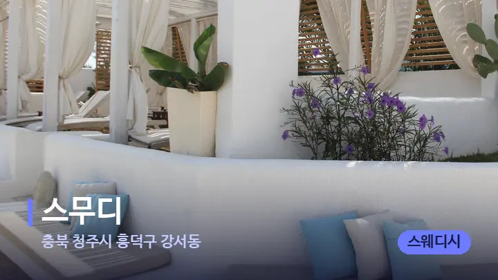 충북 청주시 흥덕구 강서동 스무디 — 스파 프런트 공간